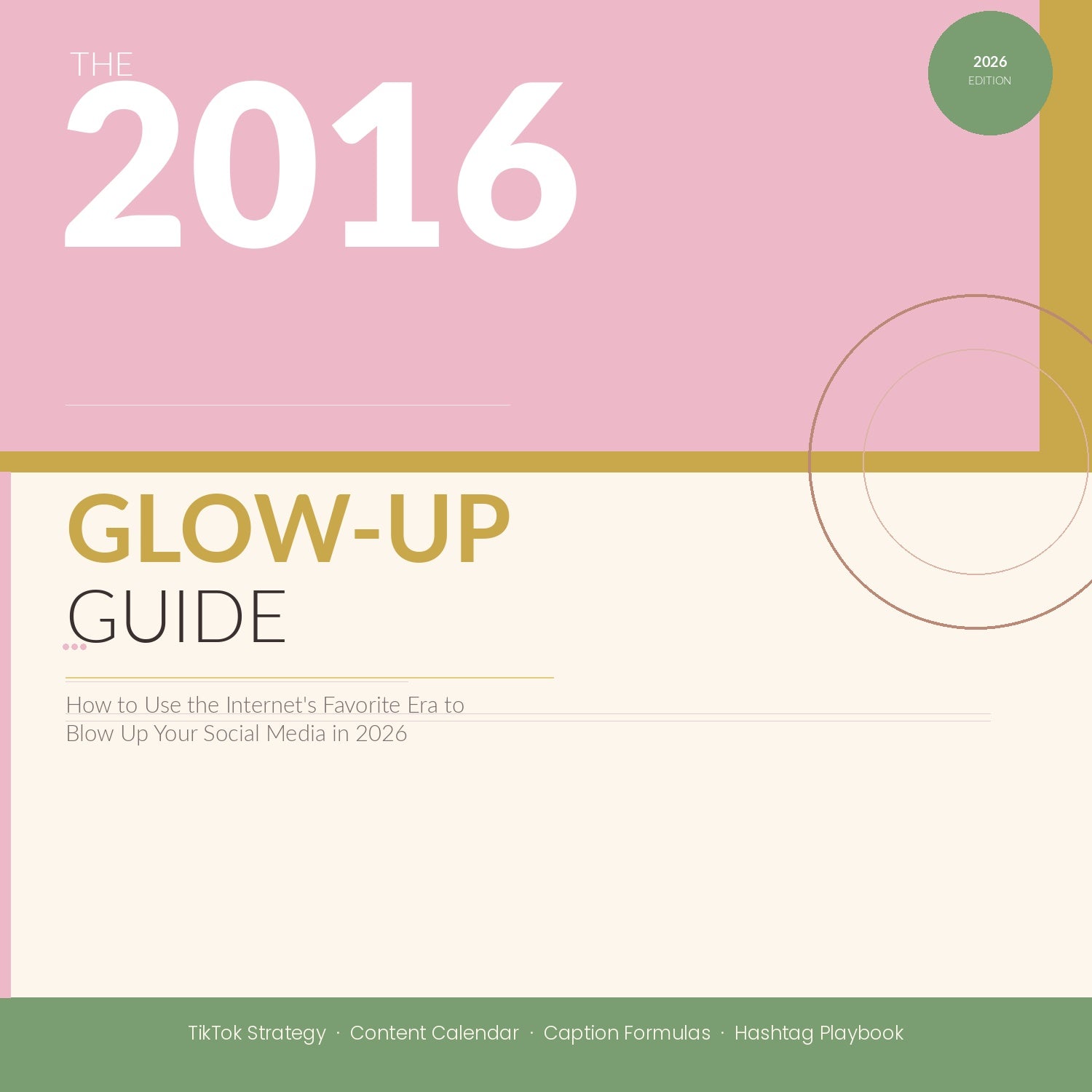 The 2016 Glow-Up Guide: How to Use the Internet's Favorite Era to Blow Up Your Social Media in 2026
